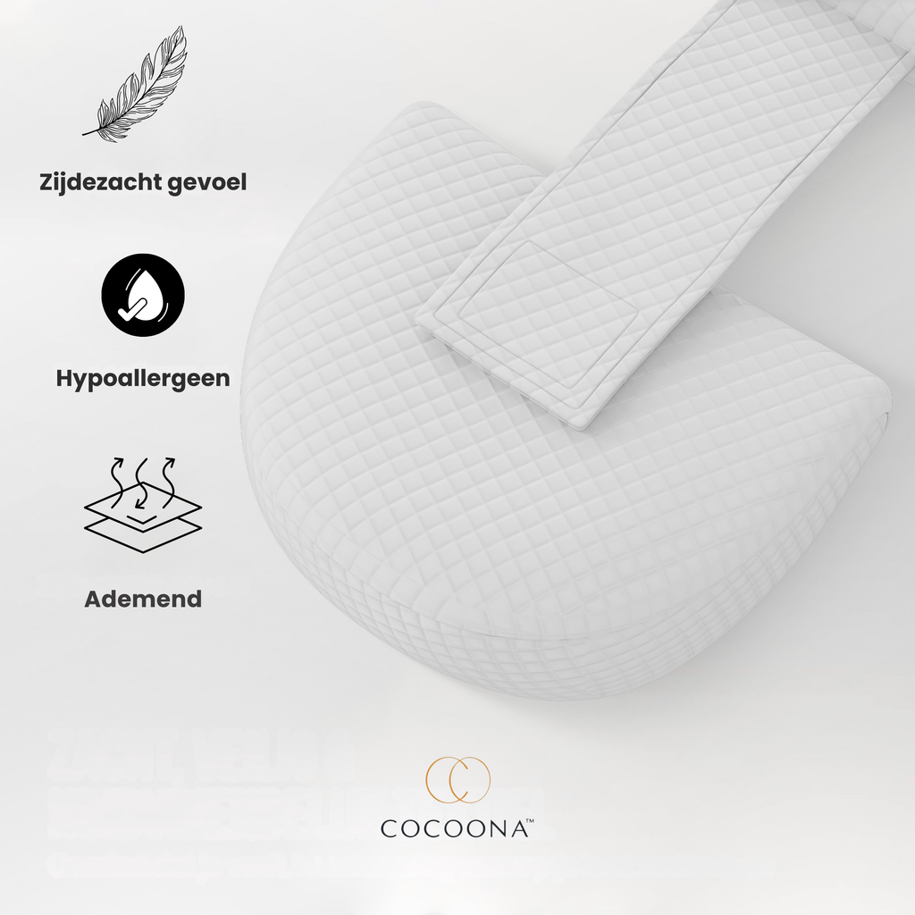 Comfort Zwangerschapskussen - Het geheim van comfortabel zijslapen