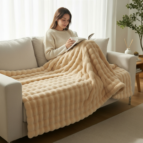 Bubble Deken – Ontspannende Deken die direct stress verzacht
