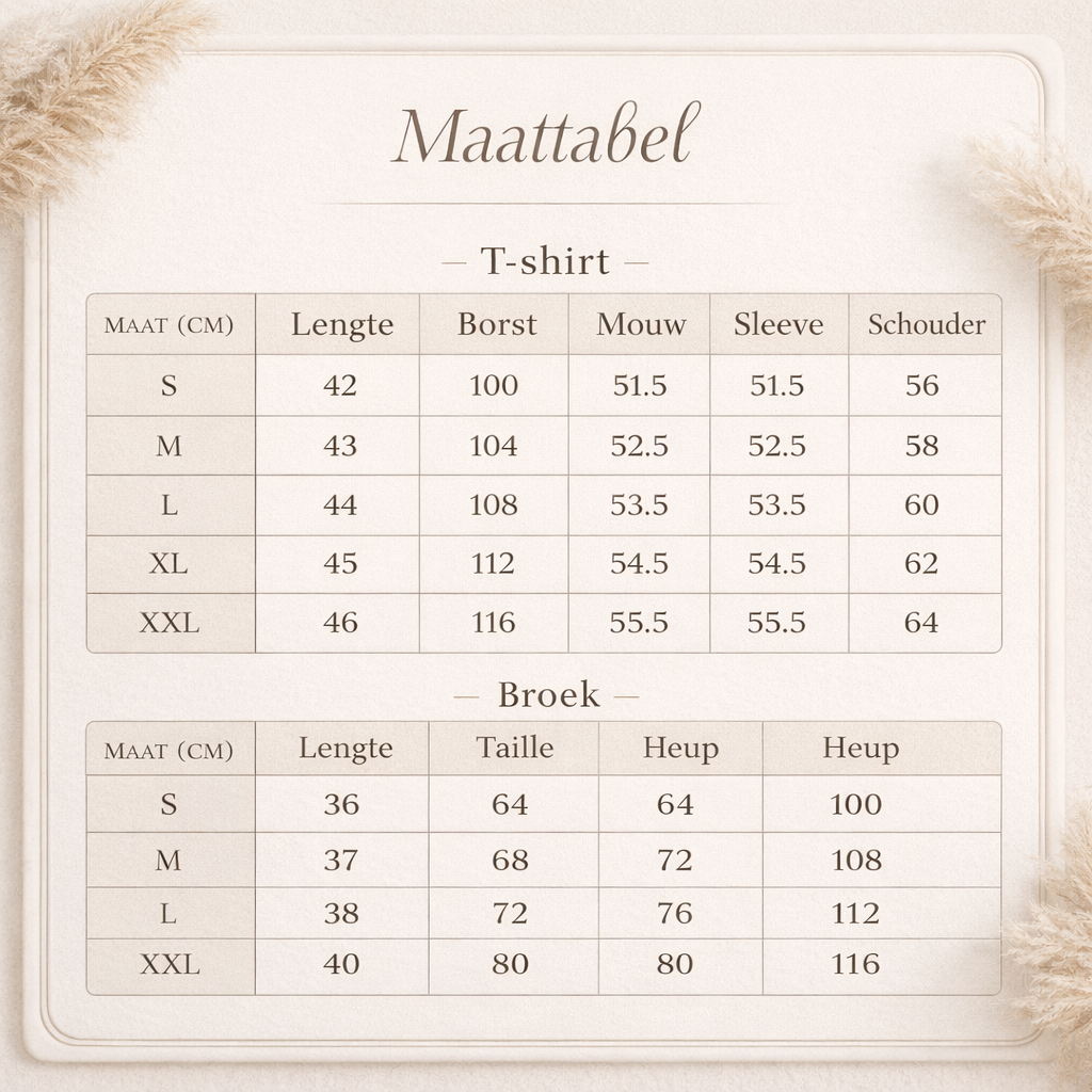Calm Loungewear - Luchtig comfort dat je koel en ontspannen houdt