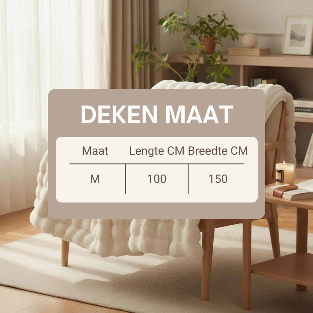 Bubble Deken – Ontspannende Deken die direct stress verzacht