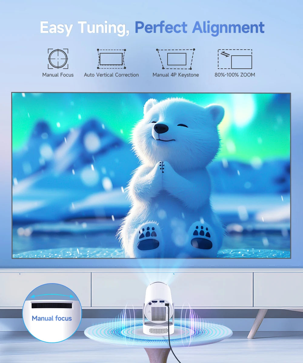 CinemaGo Projector - Compacte thuisbioscoop