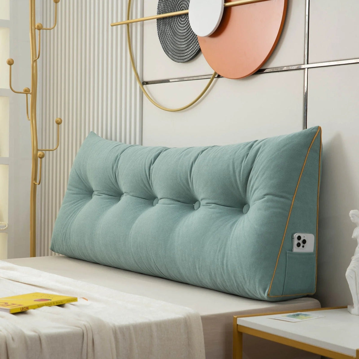Back Luxe Kussen - Van bed naar lounge in seconden.
