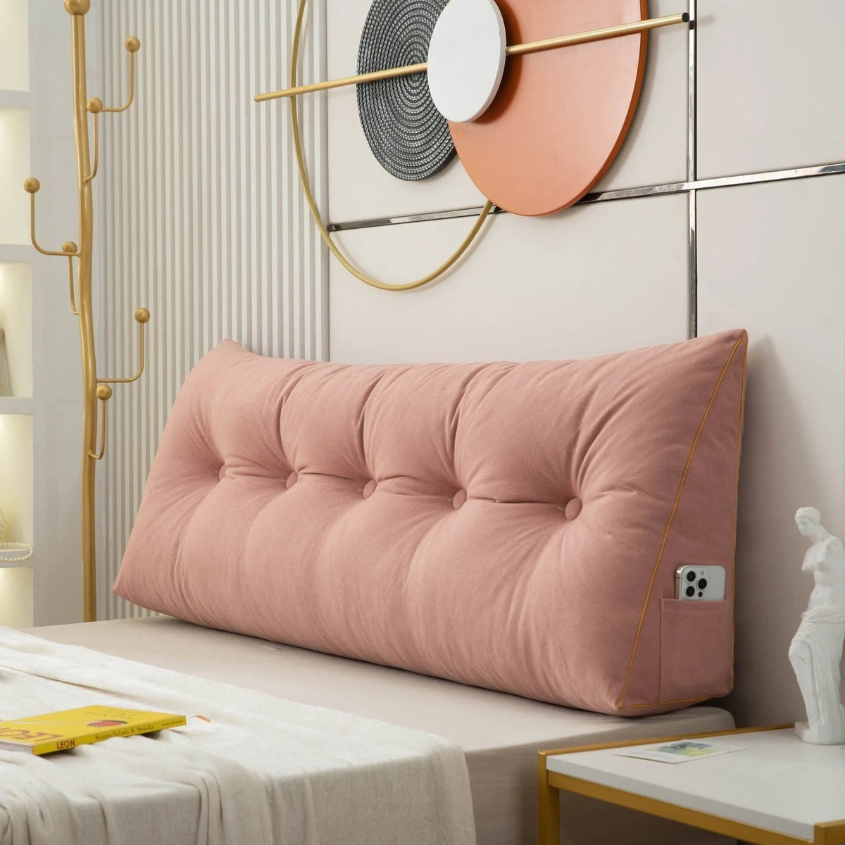 Back Luxe Kussen - Van bed naar lounge in seconden.